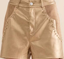 Load image into Gallery viewer, The Urban Cowboy Shorts - Gold