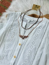 Load image into Gallery viewer, Copper Thunderbird Double Strand Necklace