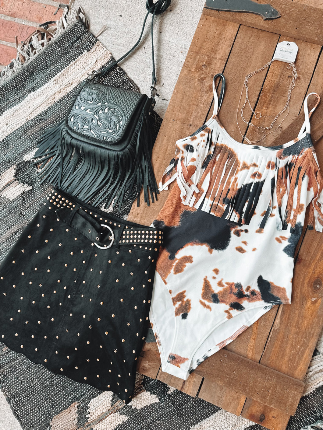 The Houston Bodysuit - Tri-Color