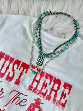 Load image into Gallery viewer, Black and White Checkered Necklace