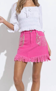 The Dallas Denim Skirt