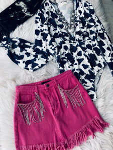 The Dallas Denim Skirt